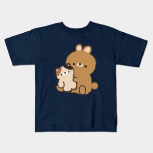 Bunny and cat Kids T-Shirt